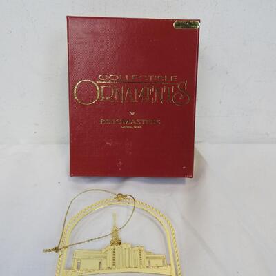 Bountiful Utah Temple Ornament (Collectible Ornaments by Ring Masters)
