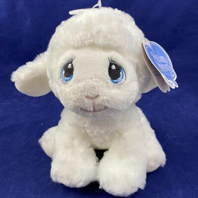 Precious moments lamb plush with tag 8" tall