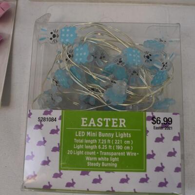 11 pc Craft Lot: Paint brushes, coasters, beads, trims, petals - New