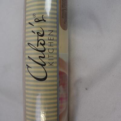 WetJet Refill, 4 pk 24 oz Colored Tumblers, 10 inch rolling pin. - New