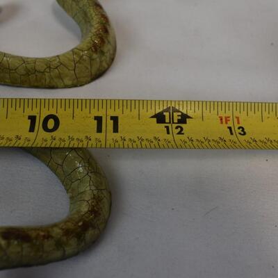 Green Cast Iron Octopus, 11 1/2" - New