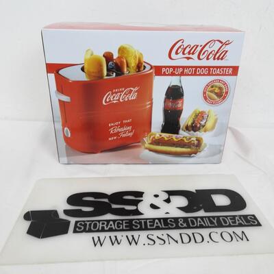 Coca-Cola Brand Pop-Up Hot Dog Toaster - New