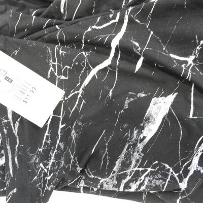 4 Pair Large Leggings Streetwear Society: Marble, Zodiac, Grafiti, & Words - New