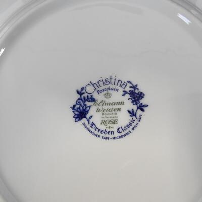5 Place Setting China Plates & Cups: "Christina Porcelain" by Seltman Weldmann