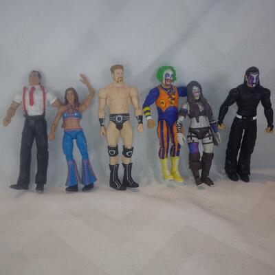 Wrestler Figures - Lot A