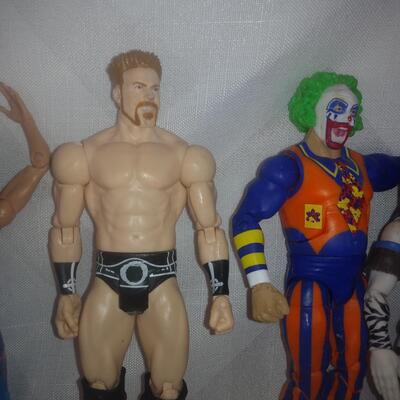 Wrestler Figures - Lot A