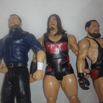 Wrestler Figures - Lot C