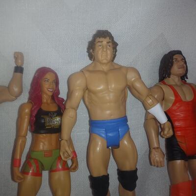 Wrestler Figures - Lot C