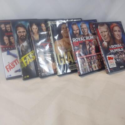 Six Sets of Wrestling DVD's - Lot A