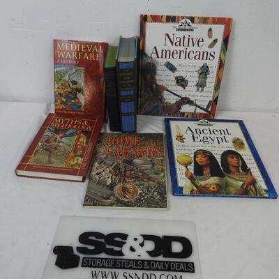 7 Historical Informative Books: Ancient Egypt to Myths and Mythology