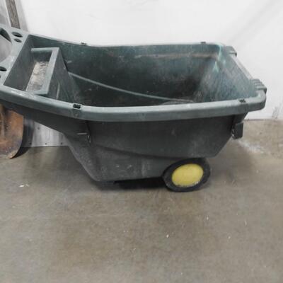 Wheelbarrow w/Snow Shovel, Shovel, 2 Loppers