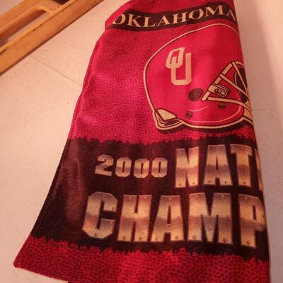 OU 2000 National Champions Car Flag