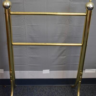 Gold Quilt Rack