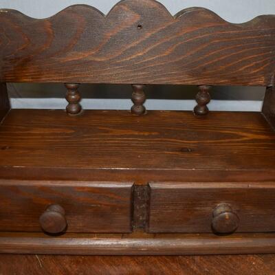 2 drawer shelf