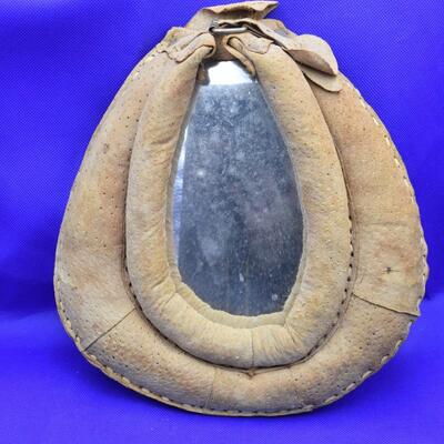 Small horse collar mirror