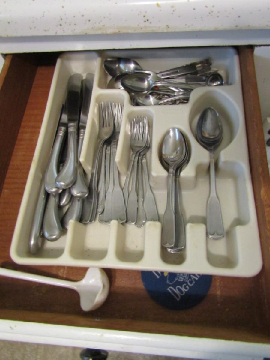 Assortment of Flatware and Kitchen Utensils | EstateSales.org