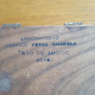 Old Laboratory Specimen Box