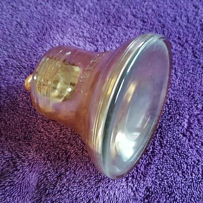 Glass Liberty Bell Dime Bank