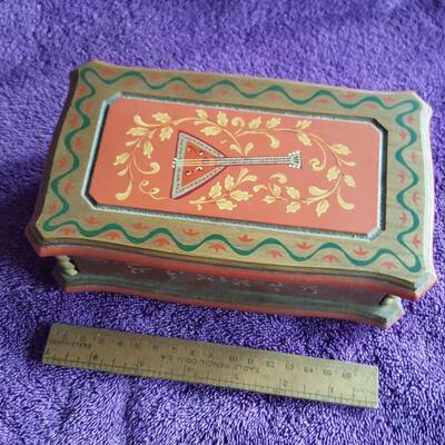 Wooden Musical Jewelry Box
