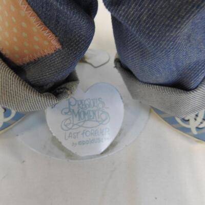 3 Dolls: 1-Precious Moments Cloth Doll, 2 Porcelain Dolls, 1 Has A Broken Hand