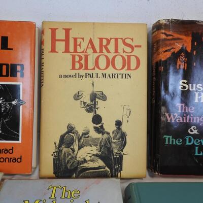 7 Hardcover Fiction Books: Trial and Terror -to- Lord of the Far Island