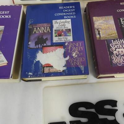 7 Hardcover Books Select Editions, Reader's Digest Condensed Novels