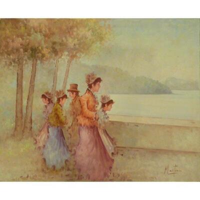 Excellent artwork by MABCtilli one of the best impressionist painters of the 20th century. Recently deceased any of his works represents...