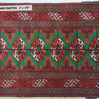 Fine quality,  Persian Hand Knotted Vintage Rugs, 2' X 3' 6"                        
on Perfect Conditions 
Retail Price=...