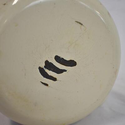 Vintage Kitchen Ware, 2 Metal Colanders, 1 Pestle, Enamel Tea Kettle