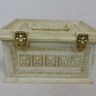 Max Klein Vintage Sewing Box w/ Tray, Good Condition, Needs Cleaning