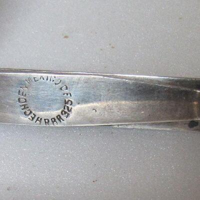 Vintage Hand Made Sterling Bar Clip or Money Clip? Hecho Mexico