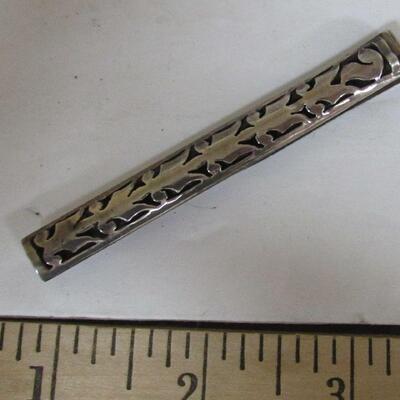 Vintage Hand Made Sterling Bar Clip or Money Clip? Hecho Mexico