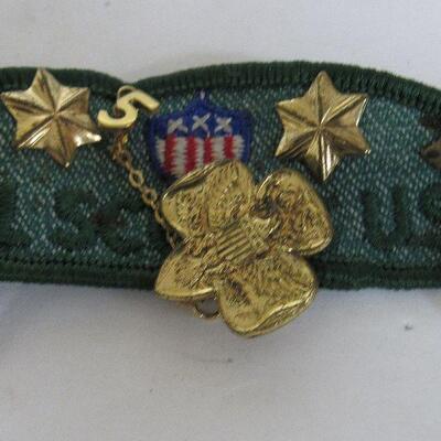 Vintage Girl Scouts Pins and Patch