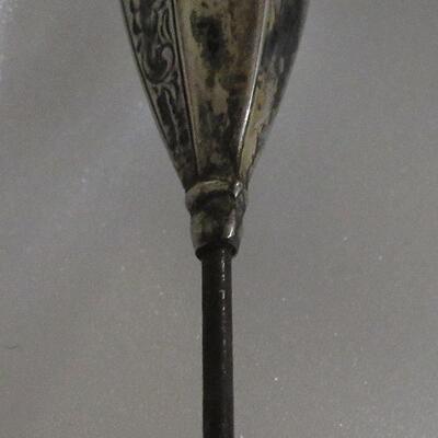 Antique Hat Pins, Gold Head, Sterling Head, Stone Head