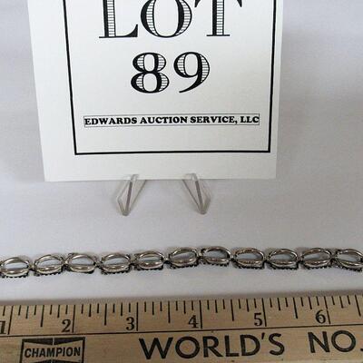 Old Beau Sterling Large Link Bracelet