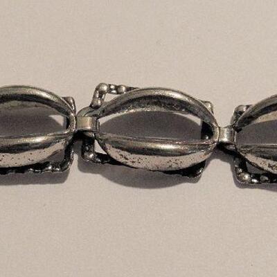 Old Beau Sterling Large Link Bracelet