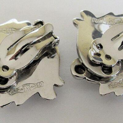 Nice Quality Whiting and Davis Clip On Earrings