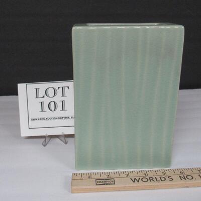 MCM Heavy Pottery Planter Vase, Unmarked