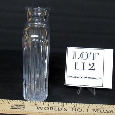 Clear Decanter, Marked Atlantis