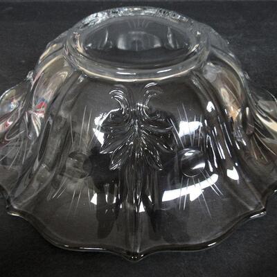 Vintage Fostoria Large Bowl, Beacon Cutting