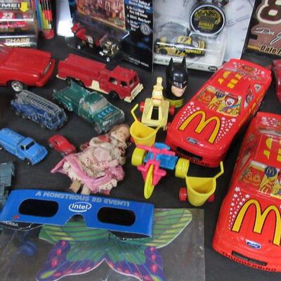 Large Lot of Vintage and Newer Toys, Cars, Etc.