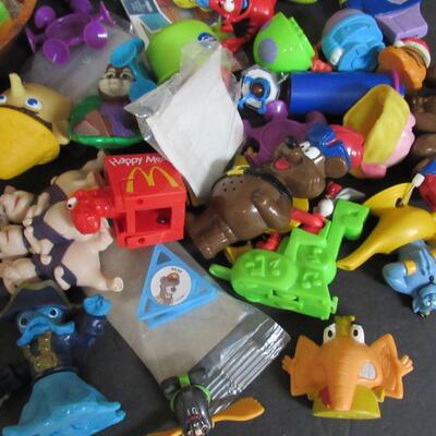 Large Lot of Small Toys and Fast Food Premiums