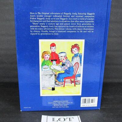 Nice 1988 Edition The Original Adventures of Raggedy Ann Book, 9 3/4" x 13 1/4"