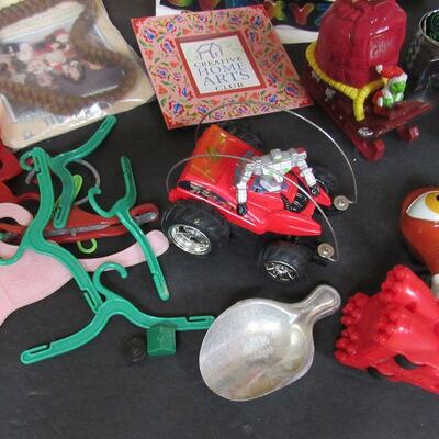 Lot of Vintage and Newer Small Toys, Stickers, Etc