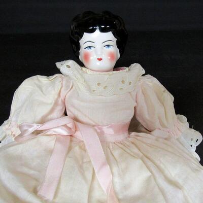 China Head Doll, Appr 1970s, Nice And Clean