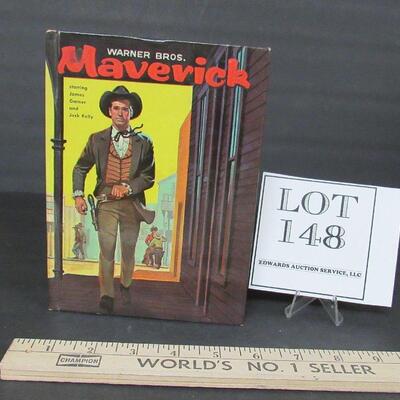 Vintage 1959 Maverick Hard Cover Book