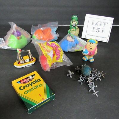 Lot of Misc Toys and Crayons