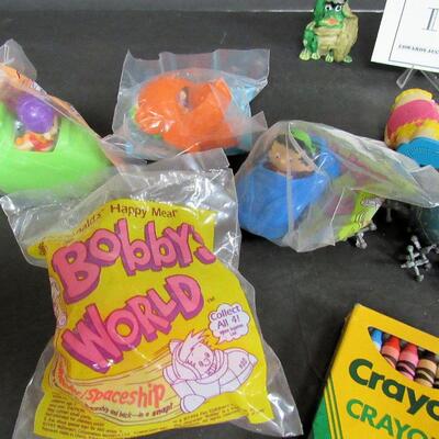 Lot of Misc Toys and Crayons