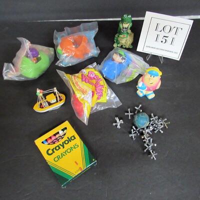 Lot of Misc Toys and Crayons