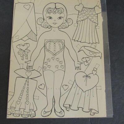 Older Magazine Paper Dolls, Christmas, Valentines, Easter
